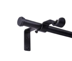 Kenney Double 5/8" Adjustable Curtain Rod Conversion Kit, (42"-120")
