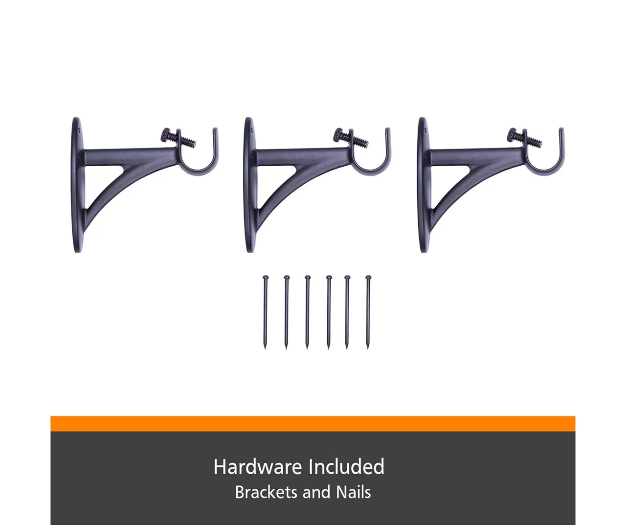 Kenney Dryden Fast Fit 5/8" Adjustable Curtain Rod - Image 6