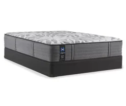 Sealy Posturepedic Plus Satisfied II California King Tight Top Medium Mattress & Box Spring Set