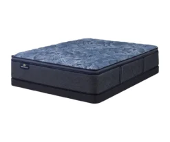 Serta Perfect Sleeper Oasis Sleep 14.5" California King Medium Pillow Top Mattress & Low Profile Box Spring Set